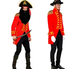 Disfraz o Chaqueta de Frac Red Parade para hombre