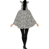 Clearance Disfraz o Poncho de Cebra con Capucha para adulto