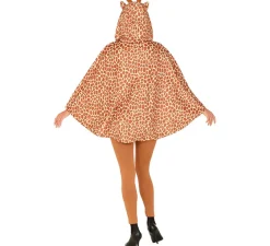 Best Disfraz o Poncho de Jirafa con Capucha para adulto