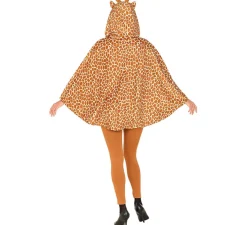 Best Disfraz o Poncho de Jirafa con Capucha para adulto