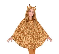 Online Disfraz o Poncho de Jirafa con Capucha para niños