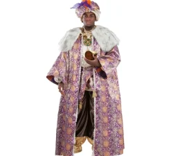 Disfraz o Traje de Rey Mago Baltasar DELUXE para hombre