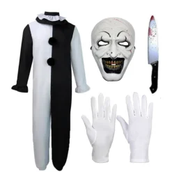 Kebedo Moda Disfraz Payaso Art the Clown de Terrifier Adulto