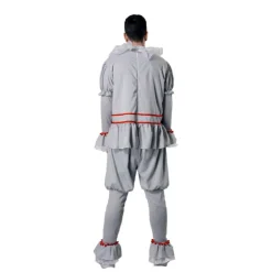 Kebedo Moda Disfraz Payaso Terrorífico Peluca roja Hombre Pennywise 