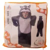 New Partilandia Disfraz Pijama Lobo Gris