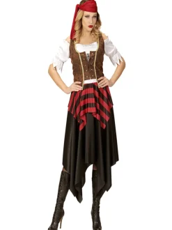 Disfraz pirata mujer