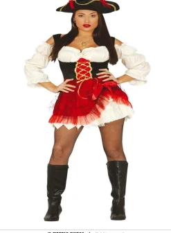 Disfraz pirata mujer Charlotte
