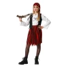 Disfraz Pirata rojo negro infantil
