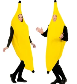 Disfraz plátano o banana unisex