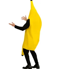 Disfraz plátano o banana unisex