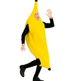 Disfraz plátano o banana unisex