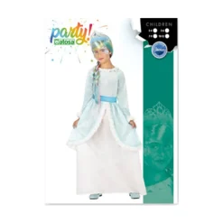 Best Atosa Disfraz Princesa Azul Niña Infantil