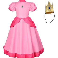 Clearance Kebedo Moda Disfraz Princesa Peach