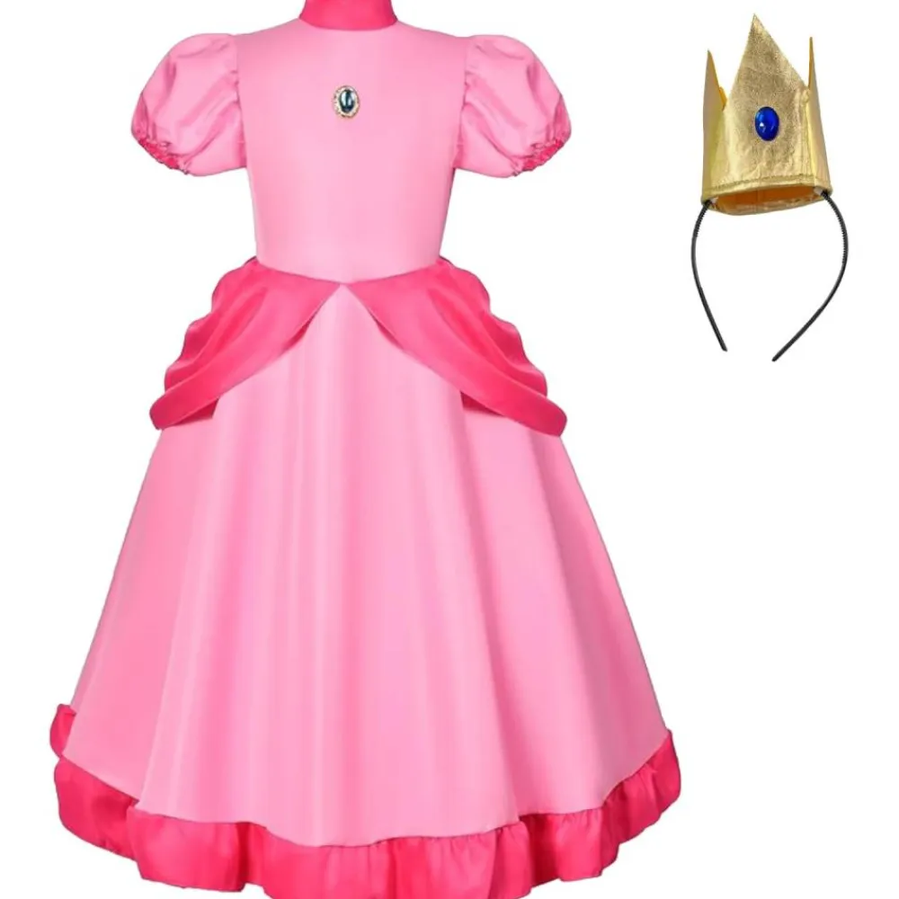 Clearance Kebedo Moda Disfraz Princesa Peach