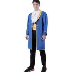 Disfraz Príncipe Bestia o Príncipe Azul Adulto