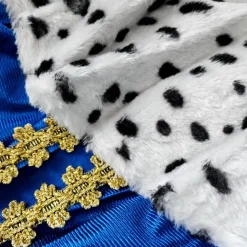 Best Kebedo Moda Disfraz Rey Mago Capa azul Adulto