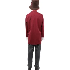 Online Kebedo Moda Disfraz Sombrerero Loco Adulto