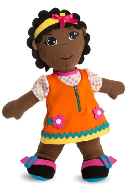 Diversity Abroches: Niña Africana. Muñeco blandito de 40 cm
