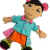 New Miniland Diversity Abroches: Niña Asiática. Muñeco blandito de 40 cm