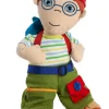 New Miniland Diversity Abroches: Niño Europeo. Muñeco blandito de 40 cm