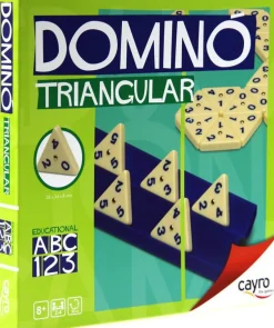 Dominó triangular (caja de cartón)