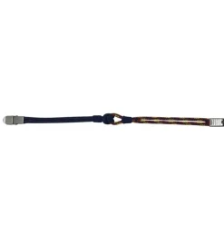 Dúo pulsera y llavero cabo náutico 2,8 mm azul España