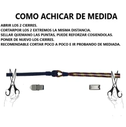 Dúo pulsera y llavero cabo náutico 2,8 mm azul España