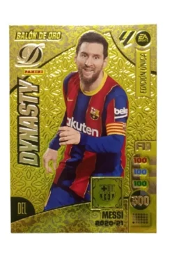 New PANINI Dream Box Balón de Oro Dinasty Lionel Messi 2020-21 Adrenalyn XL 2024 2025