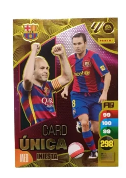 Dream Box Dinasty Card Ú´nica Iniesta Adrenalyn XL 2024 2025 Panini