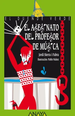 Discount Anaya El asesinato del profesor de música. El duende verde.