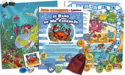 Hot Espacio Logopédico El baño de Mr Cangrejo ¡Mares limpios! Juego cooperativo y lámina