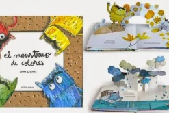 El monstruo de colores, un libro pop-up