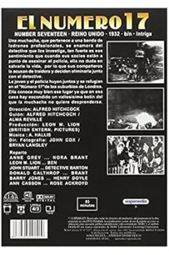 El numero 17 [DVD] [dvd] [2015]