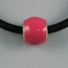 Entrepieza Esmalte Rosa Y Plata De Ley