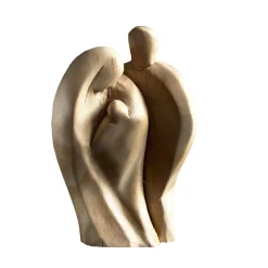 Sale Cousas de madeira Escultura Familia - Madera de pino