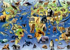Best Educa-Borras Especies en Peligro de Extinción. Puzzle 500 piezas