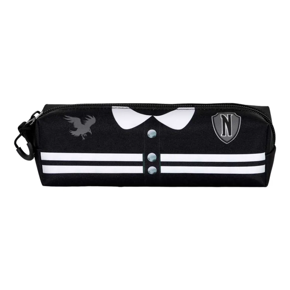 Sale Karactermania Estuche Portatodo Cuadrado Fan Miércoles Wednesday Varsitys 21x8x5.5 cm