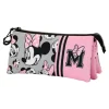 Estuche Portatodo Triple Fan Minnie 23x11x7 cm