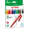 Alpino Estuche 12 rotuladores de colores -