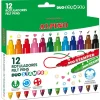 Outlet Alpino Estuche 12 rotuladores de colores Duo Stamper -