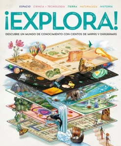 ¡Explora! Descubre un mundo de conocimiento con cientos de mapas y diagramas