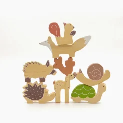 Familia de animales del bosque
