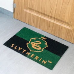 New Grupo Erik Felpudo Tapete Suelo Entrada Harry Potter Slytherin 60x40cm