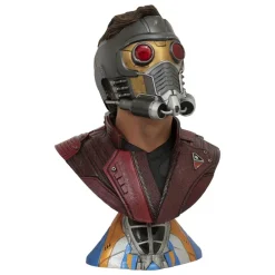 Diamond Select Figura Busto ½ Tridimensional Resina Marvel Endgame Guardianes de la Galaxia Star-Lord Toys Leg