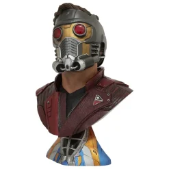 Diamond Select Figura Busto ½ Tridimensional Resina Marvel Endgame Guardianes de la Galaxia Star-Lord Toys Leg