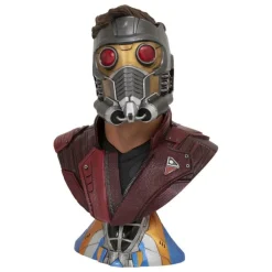 Diamond Select Figura Busto ½ Tridimensional Resina Marvel Endgame Guardianes de la Galaxia Star-Lord Toys Leg