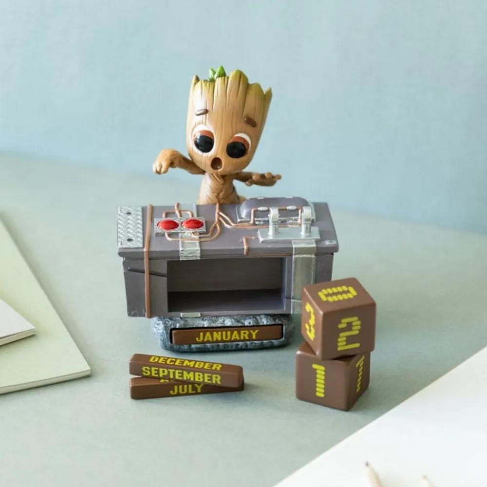 Discount Erik Figura Calendario Perpetuo 3D Guardianes de la Galaxia I am Groot Botón