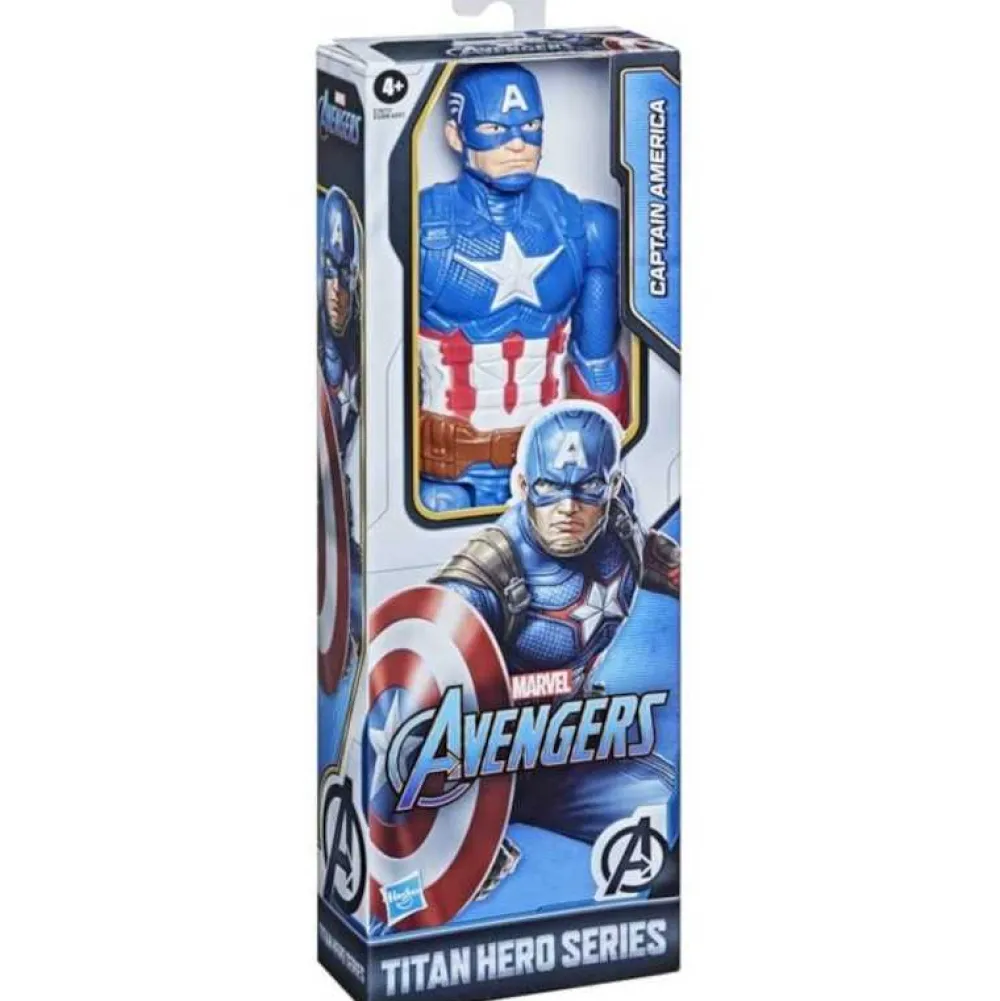 New Marvel Figura Capitán América Clásico Avengers Titan Hero