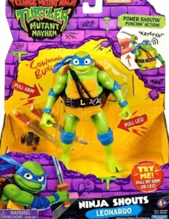 Figura Deluxe Tortugas Ninja Leonardo de Famosa