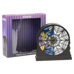 Discount Grupo Erik Figura 3D Ventana habitación Miércoles Adams Luminoso con Pilas